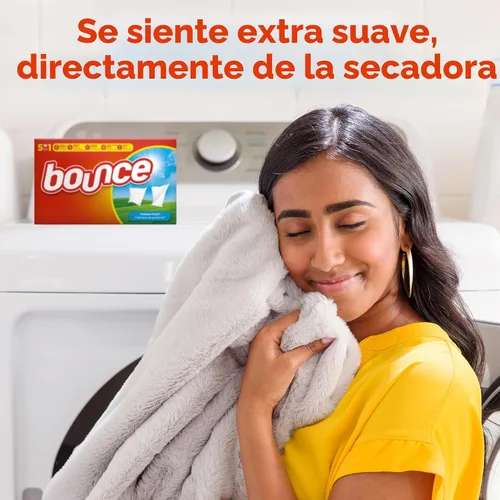 Miniatura 6 de Bounce - Hojas suavizantes de ropa con aroma fresco al aire libre, 240