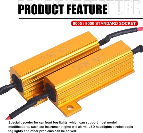 Miniatura 3 de 2 unidades 9005/9006 de bombillas LED para automóvil, carcasa de aleación de ultra alta frecuencia de alta potencia, resistencia de luz antiniebla