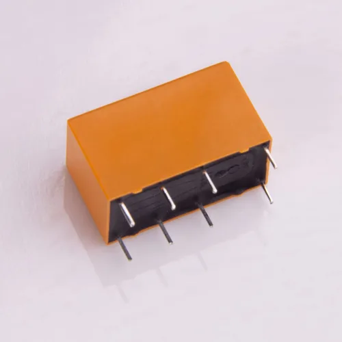Miniatura 4 de 12 unids DPDT Relé DC 3V bobina 8 Pin 2NO 2NC Mini PCB Power Relés HK19F-3V