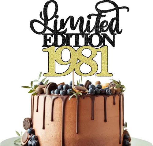 Miniatura 22 de Decoración para tartas de edición limitada de 1935, decoración de pastel de feliz cumpleaños 90, hombres y mujeres animan 90 años/90 y fabulosa