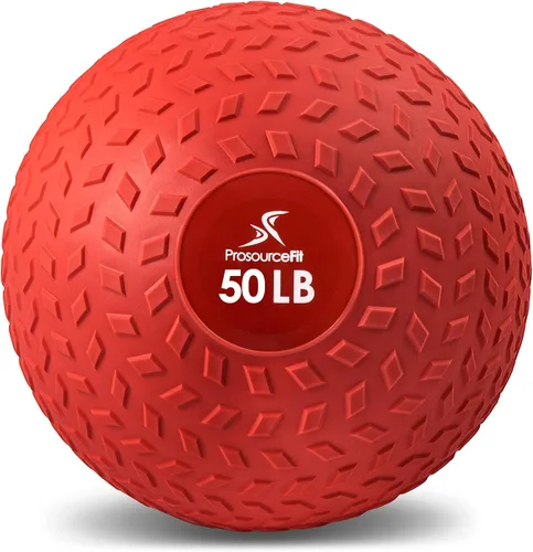 Miniatura 11 de ProsourceFit Slam Medicine Balls 5, 10, 15, 20, 25, 30, 50lbs Smooth and Tread Textured Grip Dead Weight Balls for Strength and Conditioning