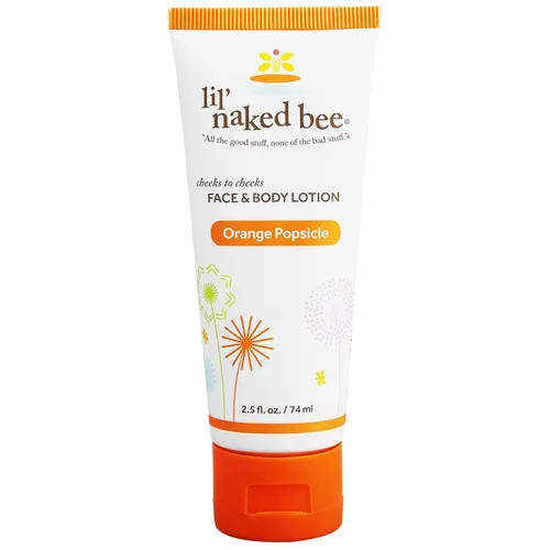 Miniatura 11 de Lil Naked Bee - Loción para bebés para niños (2.5 onzas), loción facial y corporal de mejillas de canción de cuna de lavanda para pieles sensibles