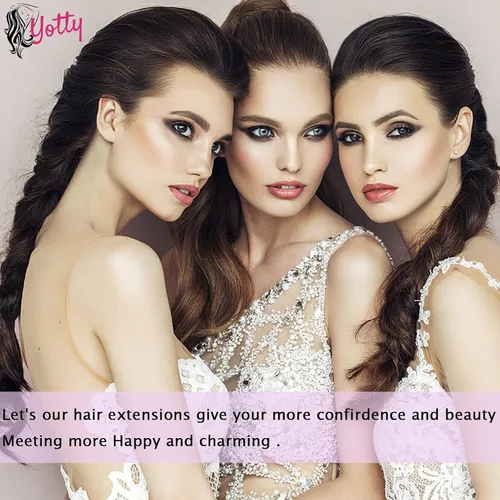 Miniatura 5 de Extensiones de cabello humano Remy con cinta adhesiva sin costuras (16 pulgadas, 10 unidades, rubio ceniza)