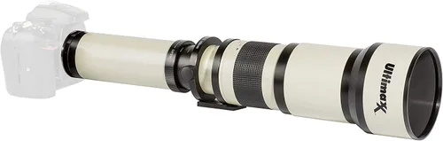 Miniatura 4 de Ultimaxx Kit de lentes de zoom manual Professional Deluxe de 25.591-51.181 in (con 2 convertidores de 51.181-102.362 in) para Canon EOS 9000D 800D