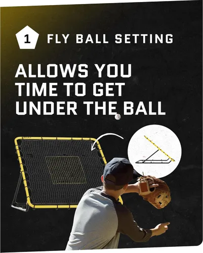 Miniatura 4 de SKLZ Fielding Trainer - Baseball, Softball & Volleyball Rebounder Net. Enhanced Solo Fielding Practice for Skill Development. High-Performance