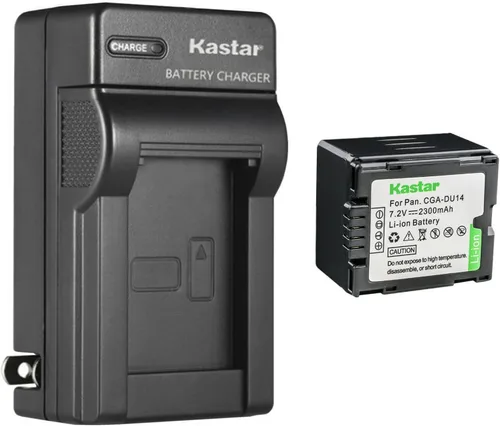 Miniatura 8 de Kastar CGA-DU14 Reemplazo del cargador de batería de pared AC para Panasonic PV-GS250, PV-GS300, PV-GS320, PV-GS400, PV-GS500, SDR-H18, SDR-H200