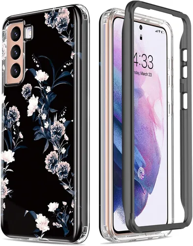 Miniatura 18 de Esdot Funda para Samsung Galaxy S22, Grado Militar Aprobada en Prueba de Caída de 21 pies, Cubierta Resistente con Diseños de Moda para Mujeres