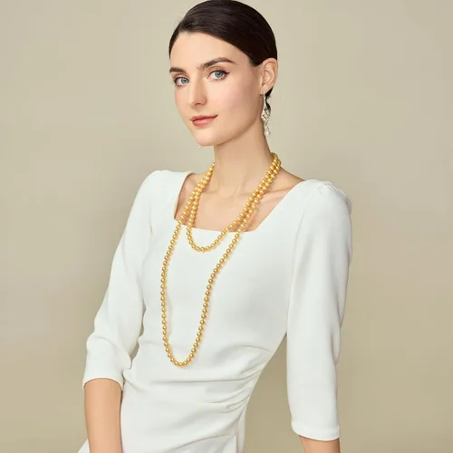 Miniatura 48 de BABEYOND - Collar de perlas sintéticas estilo art deco de la década de 1920, collar de perlas largas para fiesta de disfraces de estilo Gatsby