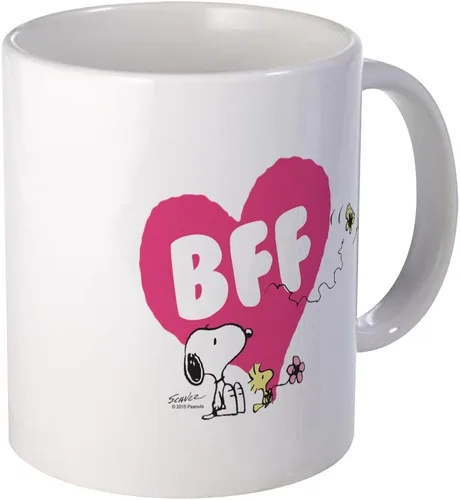 Miniatura 8 de CafePress Snoopy On Heart Mugs 11 oz (325 ml) Ceramic Coffee Mug