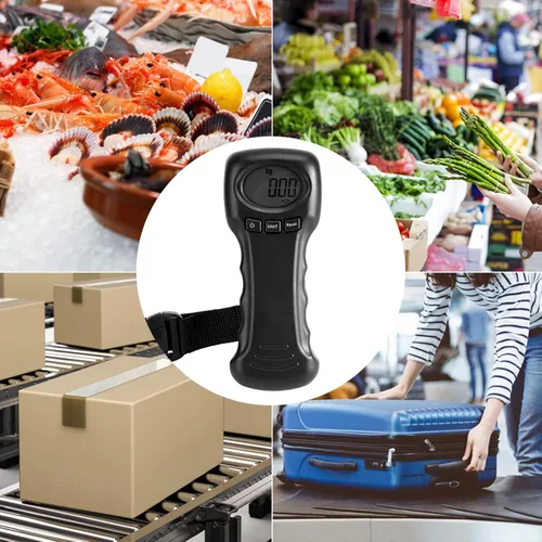 Miniatura 4 de Ocs - Báscula de peso para equipaje, 8 110.2 lbs110 libras, portátil, para viajes, colgante, báscula electrónica con pantalla digital LCD