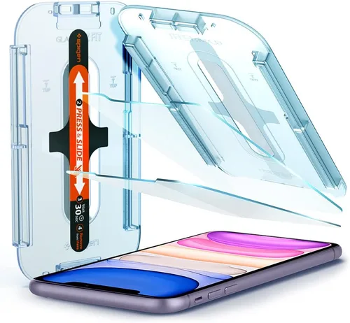 Miniatura 13 de Spigen AluminaCore - Protector de pantalla de vidrio templado [Glas.tR EZ Fit] diseñado para iPhone Air [Paquete de 2], dureza 9H+, durabilidad