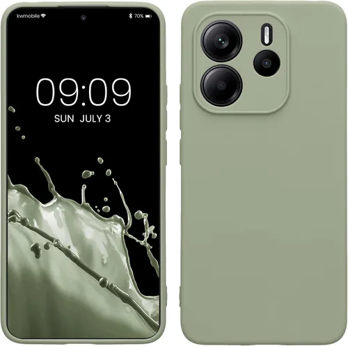 Miniatura 67 de kwmobile Funda compatible con Xiaomi Redmi Note 11 / Note 11S - Funda protectora de silicona TPU suave y delgada - Azul Báltico