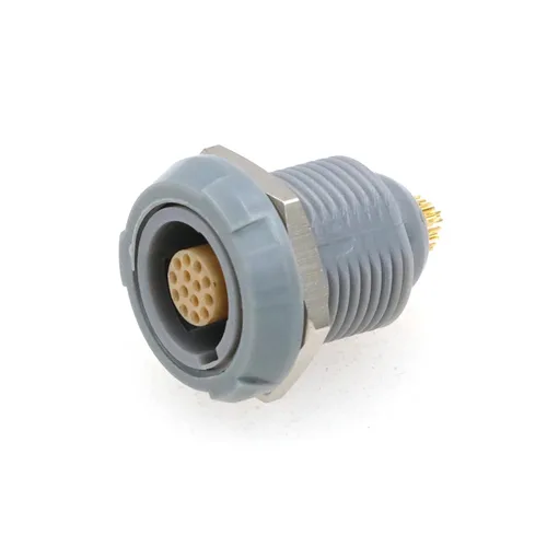 Miniatura 12 de 1P plástico PAG PKG enchufe enchufe Push Pull Auto bloqueo Hold Conector 2 Pin Plug macho para médico