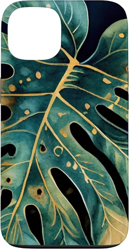 Miniatura 7 de Funda para iPhone 16 Philodendron Monstera Leaf Floral Boho Follaje Flower Plant Case