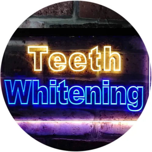 Miniatura 16 de ADVPRO Teeth Whitening Dentist Display Dual Color LED Neon Sign Blue & Red 24" x 16" st6s64-j0996-br