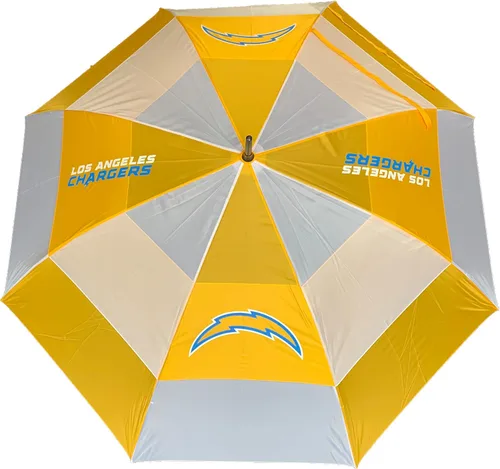 Miniatura 4 de Team Golf NFL San Francisco 49ers - Paraguas de golf de 62 pulgadas con funda protectora, diseño de protección contra el viento de doble toldo