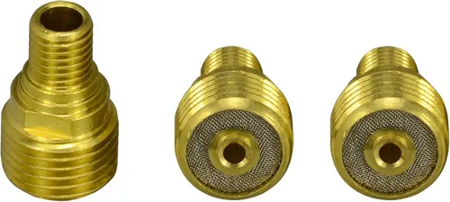 RIVERWELD TIG - Cuerpos de pinza de lente de gas 45V44 3/32" 0.094 in Fit DB PTA SR WP 9 20 25 TIG soplete de soldadura paquete de 3