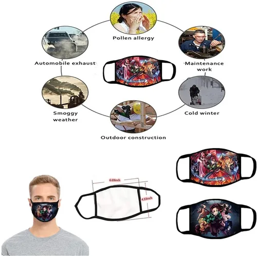 Miniatura 5 de Hydow Juego de regalo de mercancía de anime incluye mochila con cordón calcomanías mascarillas M-asks cordón llaveros pulseras pines de botón Varios