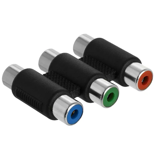 Miniatura 12 de Cmple - Adaptador de cable de audio y video RCA Convertidor de conector de componentes compuestos - RCA macho a macho de un solo enchufe a enchufe