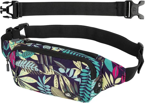 Miniatura 16 de WATERFLY Riñonera de Cintura: Bolso Pequeño de Cadera, Riñonera, Bolso de Fanny, Paquete de Fanny, Riñonera, Bolso de Cintura, Riñonera, Bolso