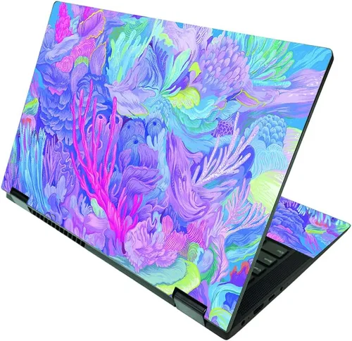 Miniatura 15 de MightySkins Skin compatible con Lenovo IdeaPad Flex 5 2 en 1 de 15 pulgadas (2021) - Angry Ripple Funda protectora de vinilo duradera y única