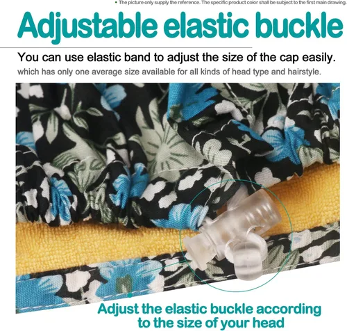 Miniatura 63 de GUOER Sombrero Bouffant Gorra Talla única Multicolor