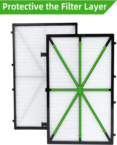 Miniatura 7 de 9991432R4 Filtro limpiador de piscina compatible con Dolphin m400, m500, Nautilus CC Plus, paquete de 4 filtros ultrafinos de repuesto robótico