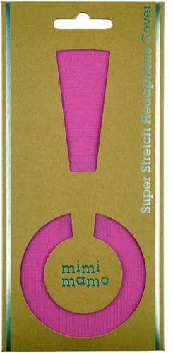 Mimimamo Cubierta para auriculares súper elástica tamaño L (rosa)