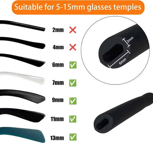 Miniatura 3 de Correa deportiva para lentes de sol, correa ajustable para lentes de sol, soporte para lentes para niños, mujeres y hombres, soporte para anteojos
