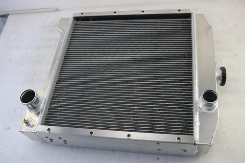 Miniatura 5 de A172038 52MM Aluminio Radiador Reemplazo para Case IH Super K Retroexcavadora 580K 580K-1 580K-11 580K-111 A172038 AH145366 3 Fila Radiadores