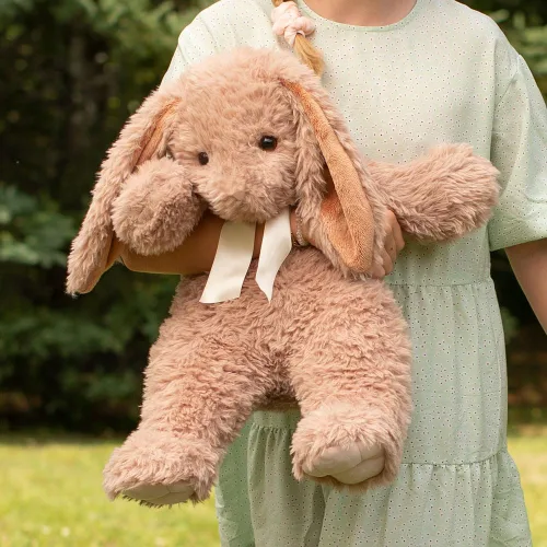 Miniatura 7 de Vermont Teddy Bear Animal de peluche de conejo, bonito juguete de peluche de 20 pulgadas, esponjoso, coleccionable y cómodo para niños y adultos