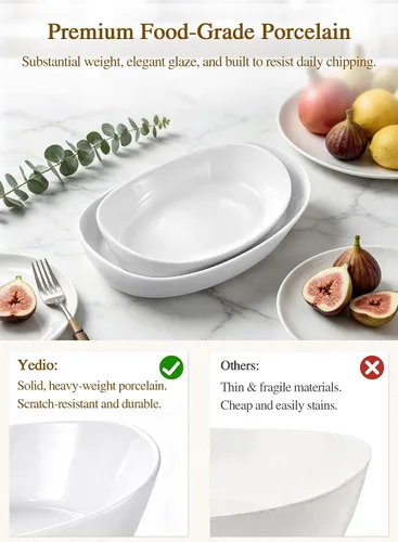 Miniatura 4 de Cuencos de frutas para encimera de cocina, no requiere montaje, cuencos de porcelana de 2 niveles con soporte de metal, cesta de frutas escalonada