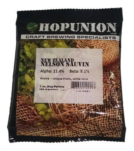 Miniatura 31 de HopUnion 2014A importó pellets de lúpulo para la fabricación de cerveza casera (melón alemán-casco), 1 oz