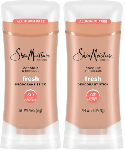 Miniatura 10 de SheaMoisture - Desodorante en barra 72h Control de olores coco e hibisco fresco sin aluminio, 2.6 onzas