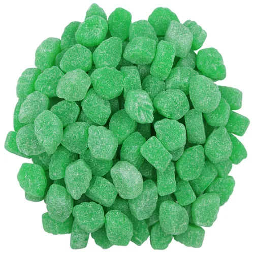 Miniatura 4 de Smarty Stop Gelatina verde hojas de menta verde rebanadas de caramelo (2 libras)