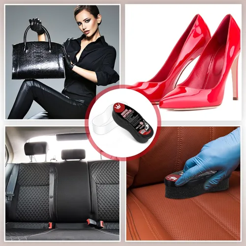 Miniatura 6 de Loopeer 6 Pcs Shoe Shine Sponge, Instant Gloss and Portable, Leather Care for Furniture