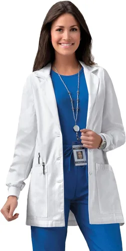 Miniatura 3 de Cherokee Professionals - Abrigos de laboratorio para mujeres de 30 pulgadas 1302