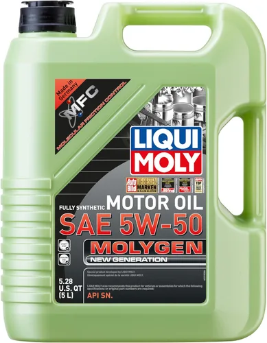 Liqui Moly 20310 Molygen Nueva Generación SAE 5W-50-5 Litro