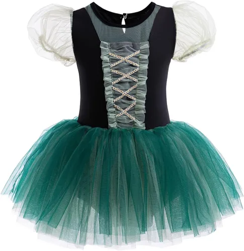 Miniatura 44 de MYRISAM - Maillots de princesa para niñas, tutú de ballet, vestido de bailarina con falda, para cumpleaños, fiesta elegante, disfraces de Halloween