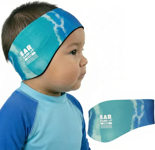 Miniatura 14 de Earvolution Ear Band-It Ultra Swimming Headband for Kids and Adults - Invented by Ear, Nose, and Throat Physician - Custom Anti-Slip Grip Neoprene