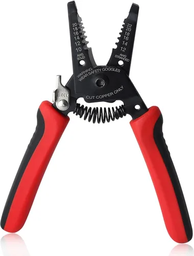 Miniatura 9 de Pelacables automático, resistente y automático, pelacables, pelacables de precisión, multifuncional, herramienta de pelado de cables para cables
