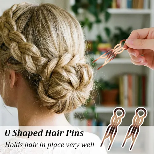 Miniatura 5 de 3 horquillas para el cabello para mujer, horquilla francesa de prestigio, fuertes y duraderas para todo el cabello, accesorios de peinado