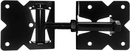 Miniatura 3 de Bisagra de puerta de acero inoxidable blanco para vinilo, esgrima de PVC - CAJA Cantidad 12