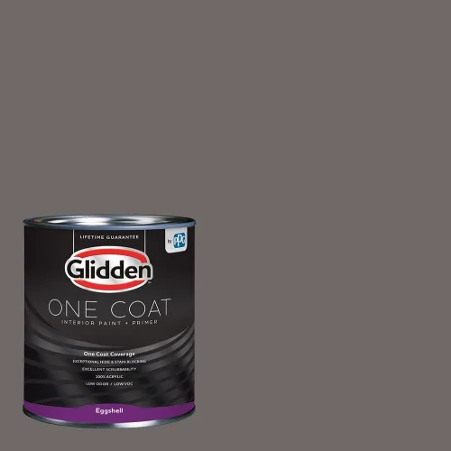 Miniatura 10 de Glidden Pintura Interior + Imprimación: Gris/Plata Antigua, Una Capa, Satinado, 1 Galón