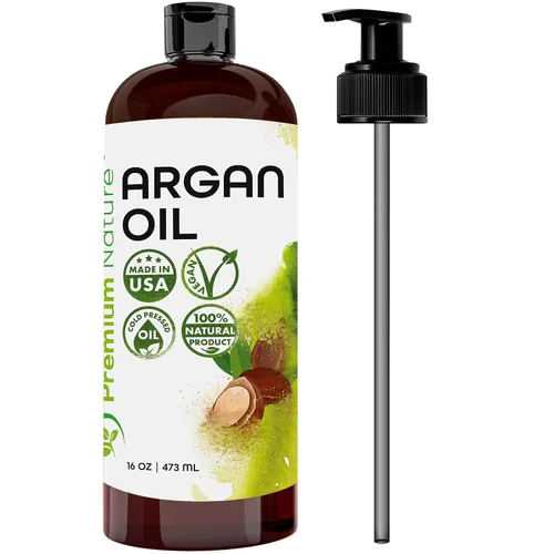 Miniatura 10 de Premium Nature Aceite de argán para el cabello, virgen, 100% puro, prensado en frío, aceite de argón para el cabello, estimula el crecimiento