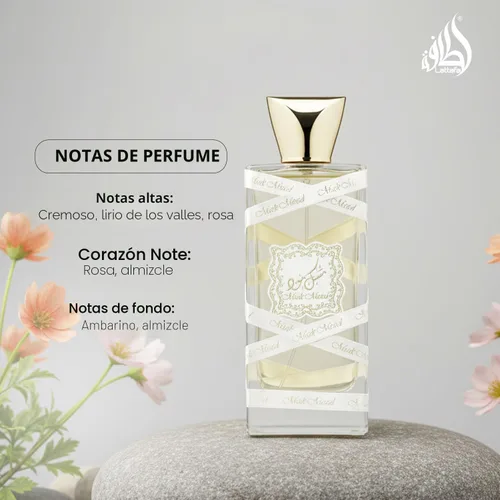 Miniatura 4 de Lattafa Musk Mood para Eau de Parfum en espray unisex, 3.4 onzas