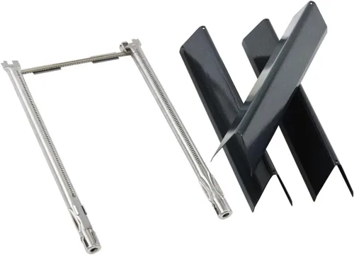 Piezas de repuesto para parrilla Weber Spirit 200, Spirit E210 E220 S210 S220, Spirit II E-210, barras aromatizantes de acero de porcelana de 15.3