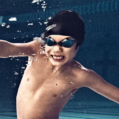 Miniatura 8 de Speedo Gafas de natación para niños Junior Hyper Flyer de 6 a 14 años Púrpura (POP Purple)