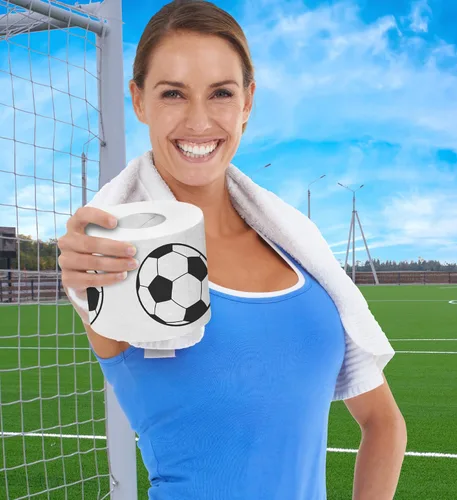Miniatura 6 de Printed TP Rollo de papel higiénico impreso para juegos deportivos, sorpresa para el día del juego, para adultos, mujeres y hombres, regalos