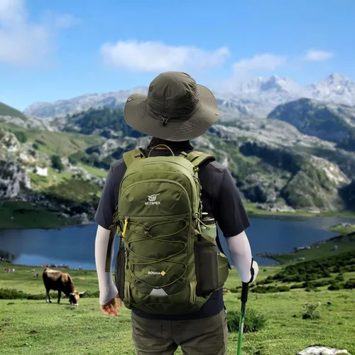 Miniatura 7 de SKYSPER Mochila de Senderismo para Hombres y Mujeres, Mochila de Viaje de 35L Impermeable Mochila de Camping Mochila Ligera para Exteriores Mochila